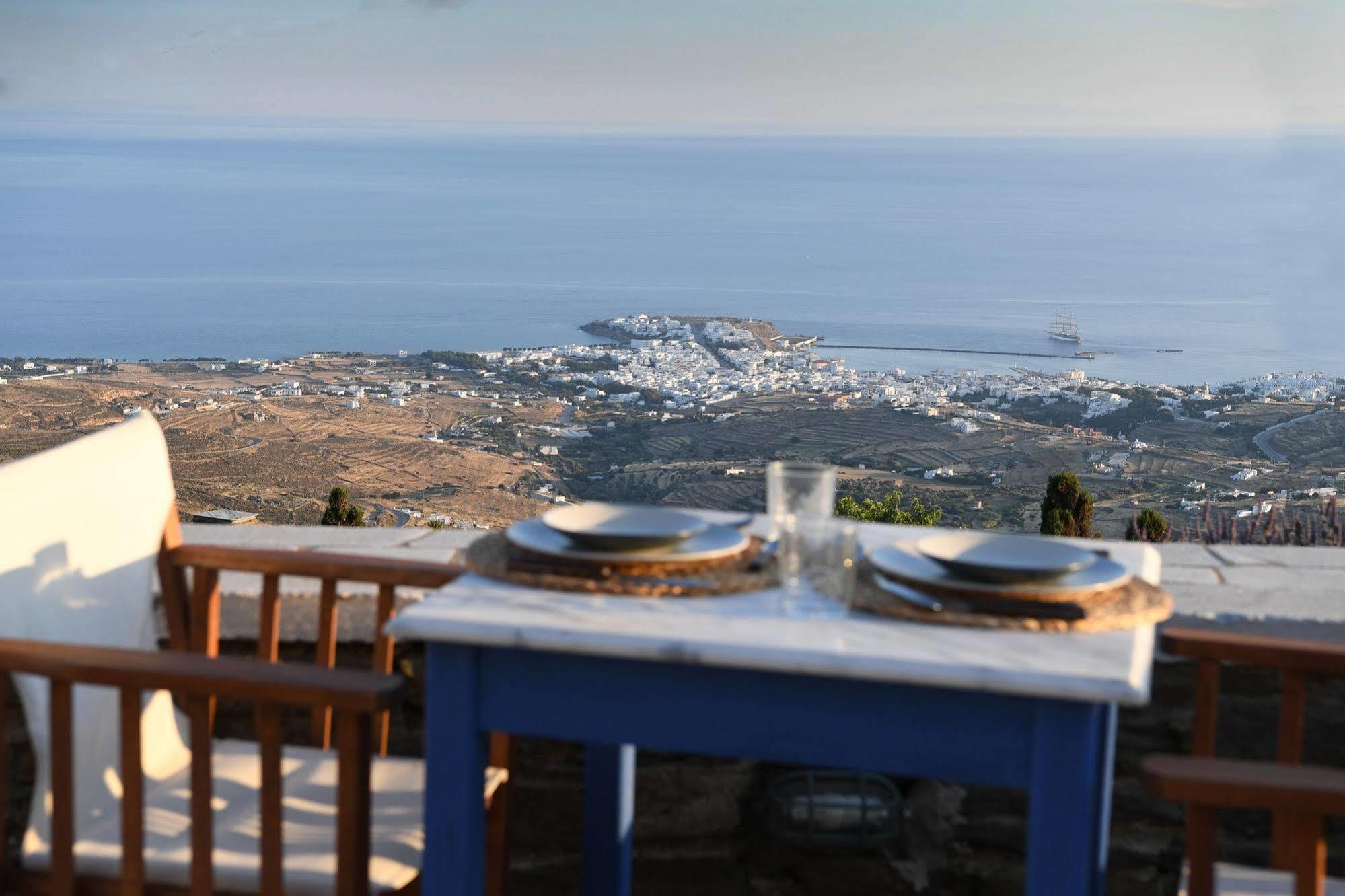 Tinos Sky View Villa Arnados 外观 照片